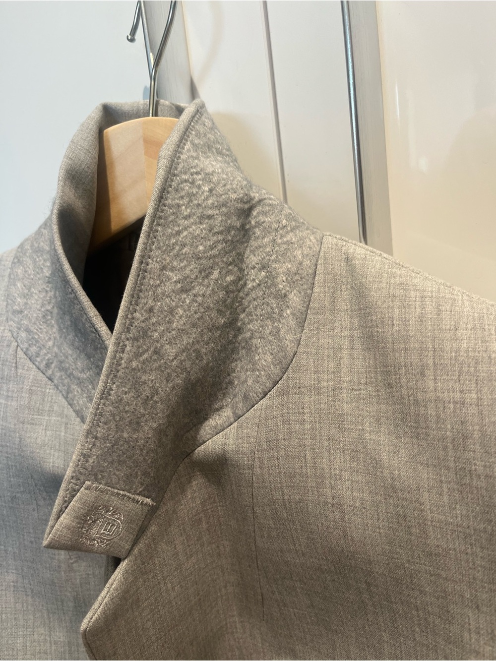 Babaton Producer Blazer-Heather Grey - Picture 6 of 8